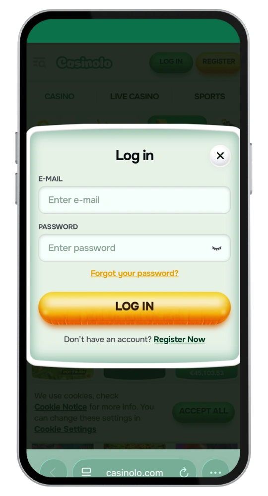 Casinolo login